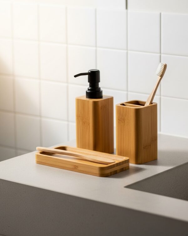 TeraHome — Bambus Badezimmer Set